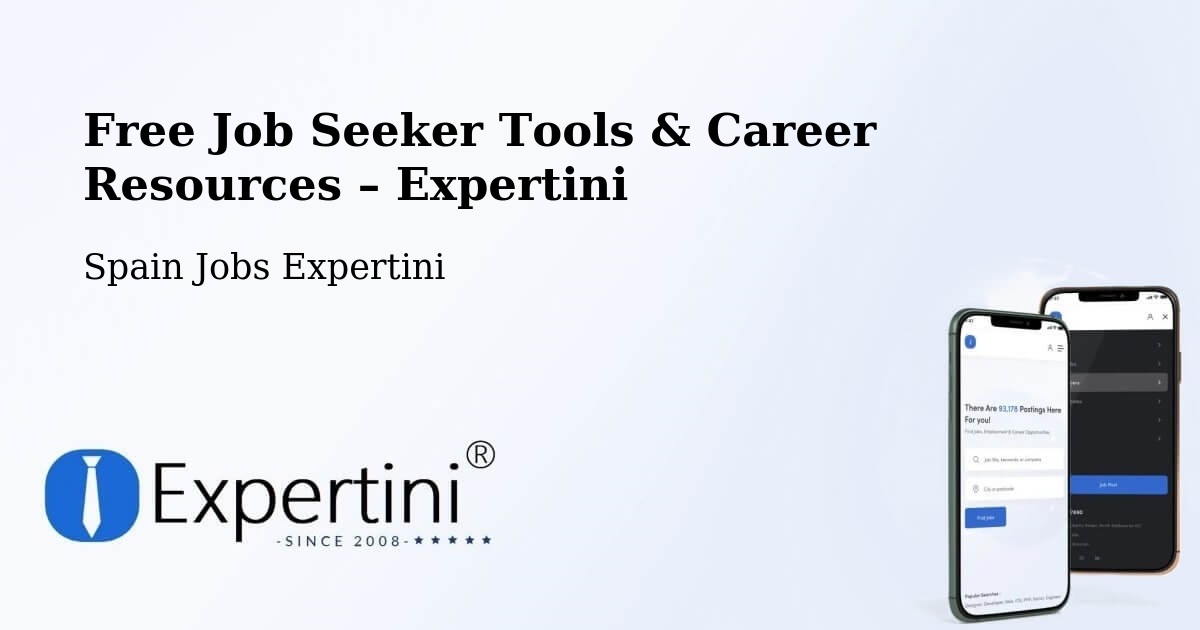 Free Job Seeker Tools & Career Resources – Catarroja - Catarroja, Spain Jobs Expertini